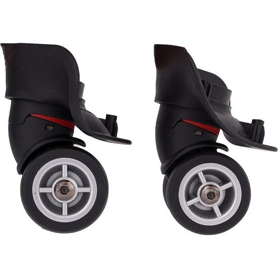 Roues De Rechange Pour Valise Itdegno - OD 49mm, Pivotantes, Caoutchouc, Capacité 40kg Par Roue