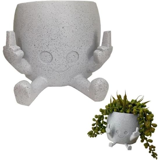 Pot De Fleurs Succulentes Céramique Conteneur Plantes Grasses Décor