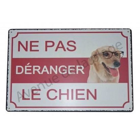 Plaque Humoristique Ne Pas Deranger Le Chien Multicolore Cdiscount Animalerie Plaque Humoristique Ne Pas Deranger Le Chien Multicolore Cdiscount Animalerie