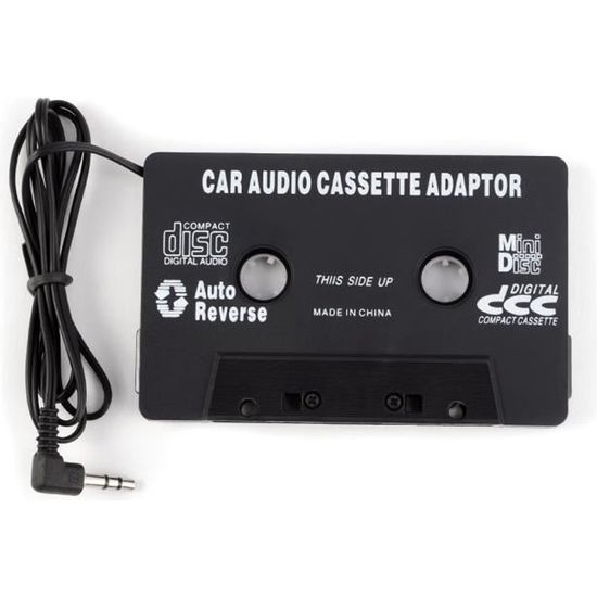 Adaptateur De Cassette Audio Universel De Voiture 3,5 Mm