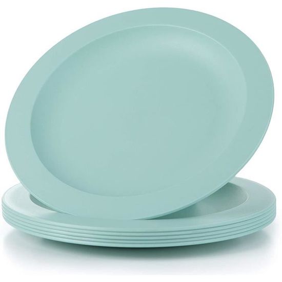 YILANJIN,Set 6 Assiettes En Plastique Réutilisables | FindTheDeal