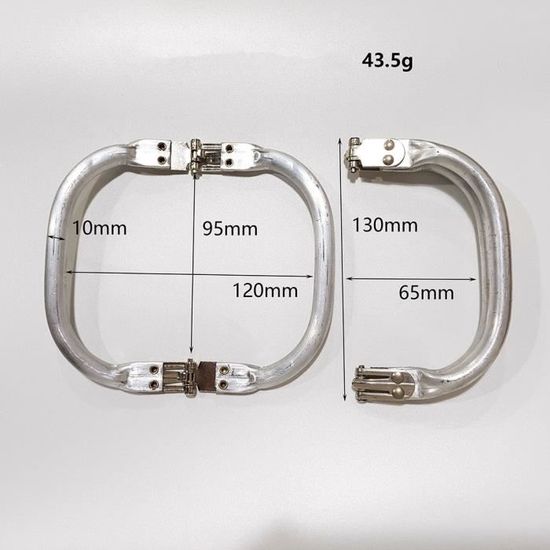 PWGHWG 4 Pièces Cadre Tubulaire Interne En Aluminium Cadre De Sac A