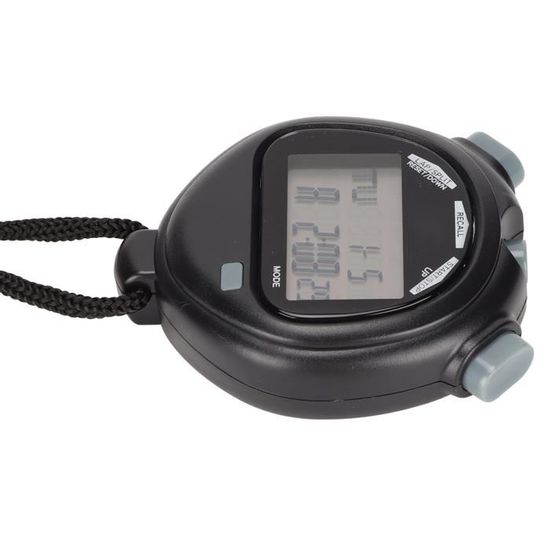 Keenso Chronomètre Professionnel PC3830A - Timer Électronique Sportif Avec Compte à Rebours