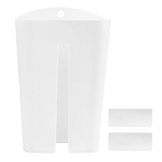 Tbest Organisateur De Sac Poubelle Support De Rangement Mural Pour Sac