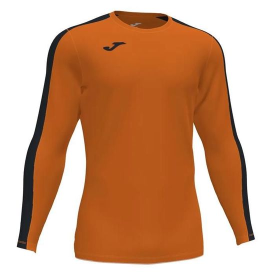 T-shirt Manches Longues Joma Academy Homme - Col Rond, Détails Contrastés, Léger Et Confortable