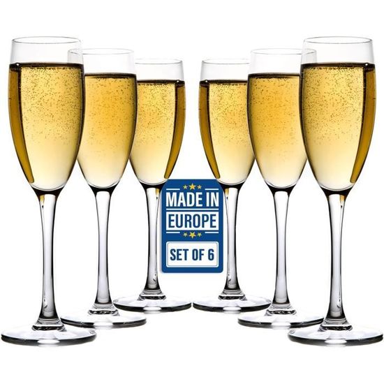 Set De 4 Verres à Martini Premium 175ml - Cristal Sans Plomb - Élégant Pour Cocktails Et Soirées - Lavable Au Lave-vaisselle