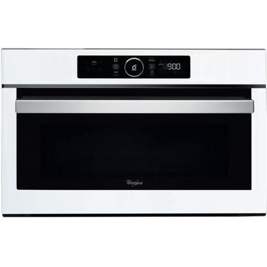 Micro-ondes Encastrable WHIRLPOOL AMW730WH - Gril simultané - 1000 Watts - 31L - Blanc