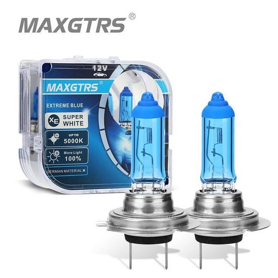 AMPOULE HALOGENE,H7Ampoule De Phare Antibrouillard Halogène Bleu