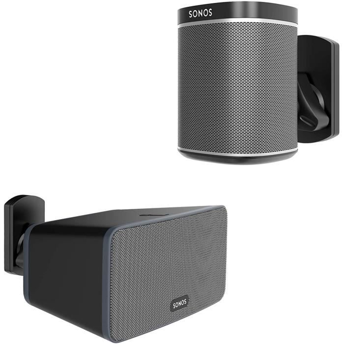 SX-Concept Support mural Era 100 pour Sonos Era 100,variante d'angle,noir - TV Son Photo SX-Concept Support mural Era 100 pour Sonos Era 100,variante d'angle,noir - TV Son Photo