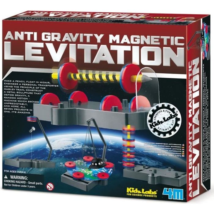 Jeu scientifique Kidslabs  Levitation magnetique