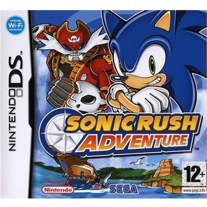 SONIC RUSH ADVENTURE / Jeu Nintendo DS - Cdiscount Jeux vidéo