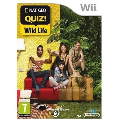 Midway Nat Geo Quiz! Vie Sauvage / Jeu Console Wii