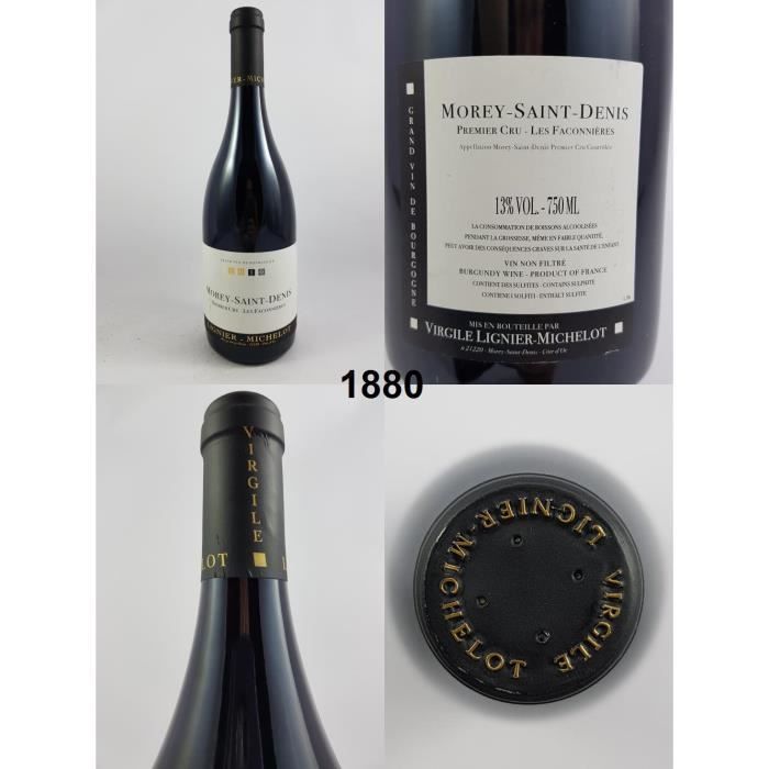 Morey St-Denis 1er cru - Les Faconnières - Lignier-Michelot 2010 - N° : 1880, Morey-Saint-Denis, Rouge