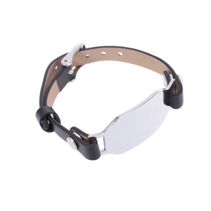 1pc Bracelet Noir Bijoux Décor pour Homme BRACELET DE MONTRE VENDU SEUL