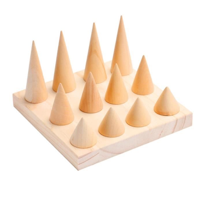 1pc anneau présentoir bijoux cône organisateur en bois Vintage CLE A GRIFFE - CLE SERRE-TUBE - CLE STILLSON