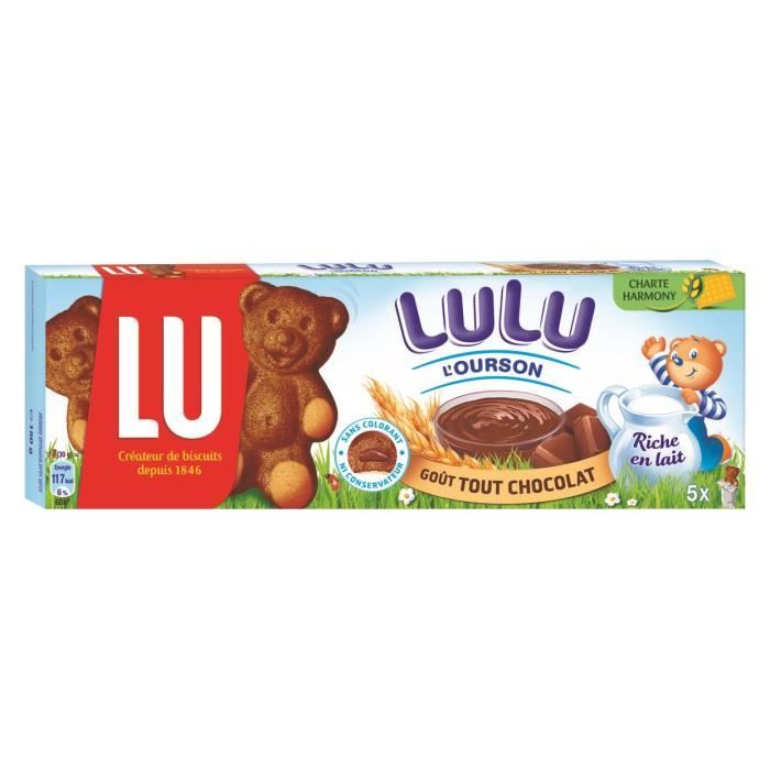 LU - LULU l'Ourson tout chocolat 150g