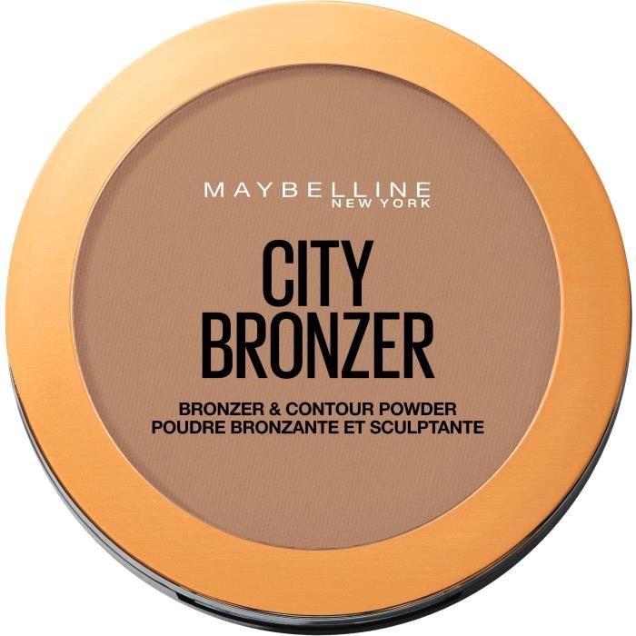 Maybelline New York - Poudre bronzante et sculptante - Face Studio City Bronzer - Medium Clair