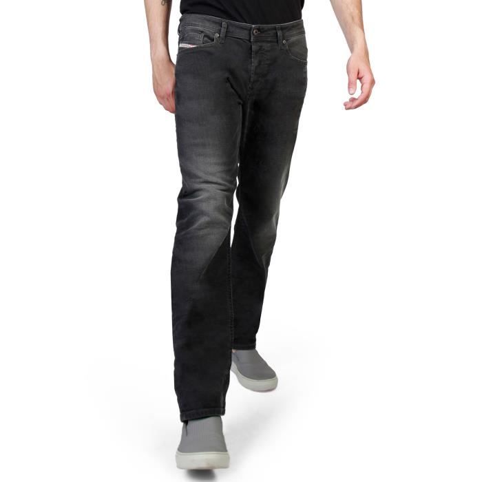 Diesel Jeans Gris Coupe Droite Waykee Grade R9f66