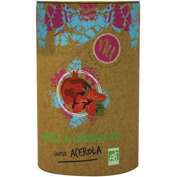 NU Infusion Hibiscus & Grenade Bio Saveur Acerola 90g