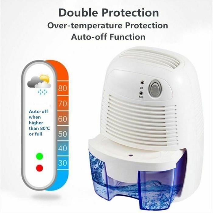 Déshumidificateur de maison Traitement d'air 500ML