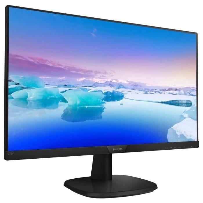 Philips V Line 273V7QDAB-01, 68,6 cm (27-), 1920 x 1080 pixels, LCD, 5 ms, 250 cd-m², Noir