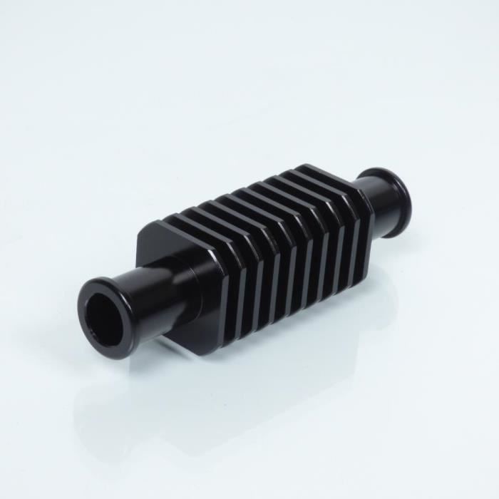 Mini radiateur additionnel pour durite de refroidissement 16mm Moto Scooter noir