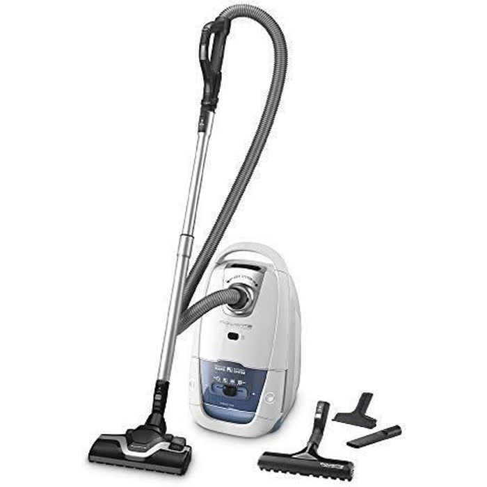 Rowenta Silence Force Parquet Aspirateur Avec Sac Silencieux Performant Capacité XL 4,5L Accessoires Pour La Maison RO7747EA