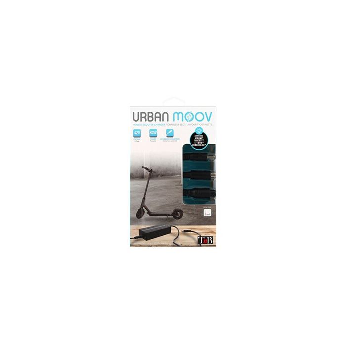 TNB URBAN MOOV - Chargeur universel pour trottinettes électriques - noir