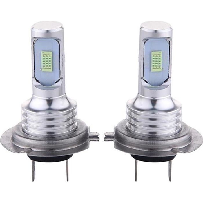 2 Packs H7 LED Phare Kit 35W 4000LM Ampoule De Voiture Haute Puissance 8000K 12-24V