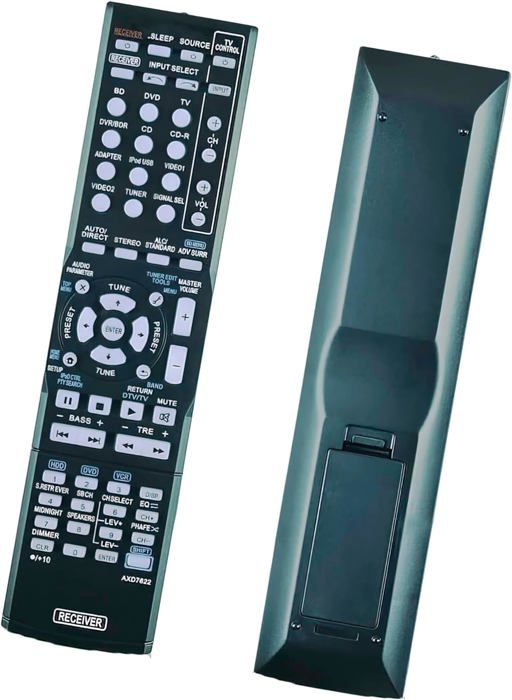 Universal Wireless Remote Control For Pioneer VSX-524, VSX-530, VSX-921 AV Receivers (Black)