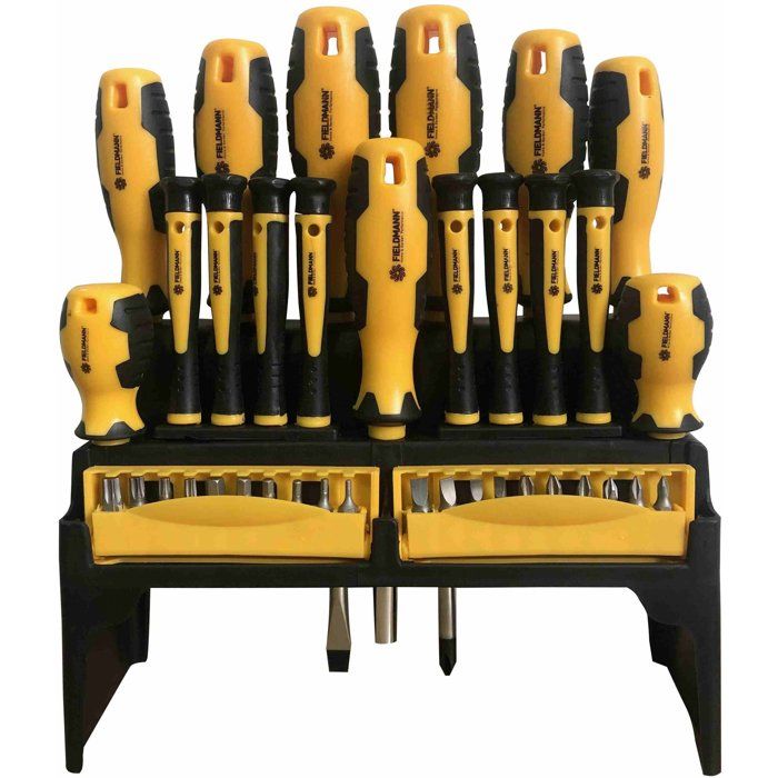 Jeu de tournevis - FIELDMANN - FDS 5006-37R - 37 pièces - Multi-usages - Coffret inclus