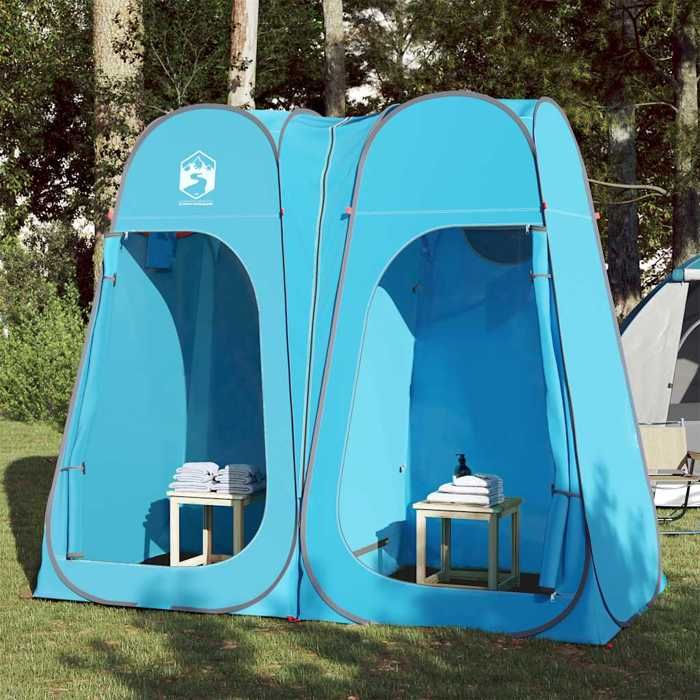 vidaXL Tente dintimité bleu escamotable imperméable tente tente de jardin abri extérieur tente de camping abri de 4004138