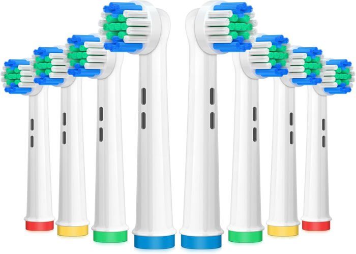 Lot De 8 Têtes De Brosse à Dents électrique BrillFresh - Compatibles Cross Clean