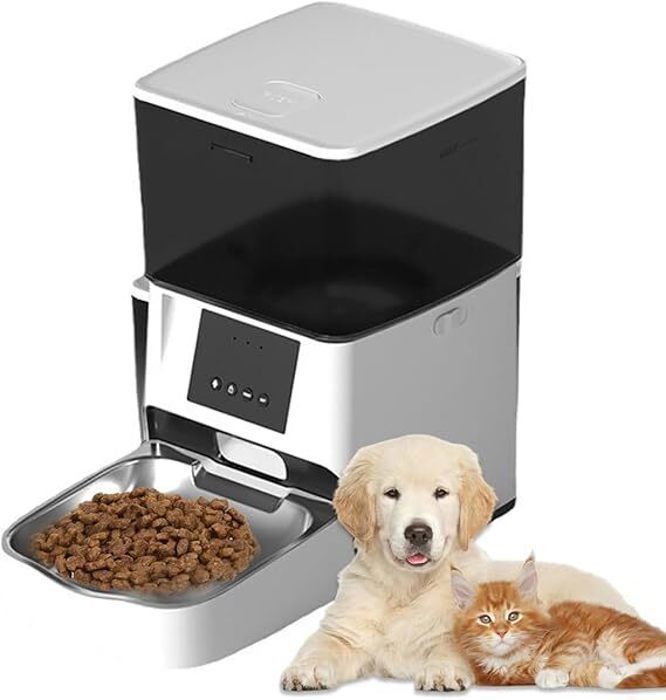 Mangeoire automatique - 4L - WiFi - Acier Inoxydable 304