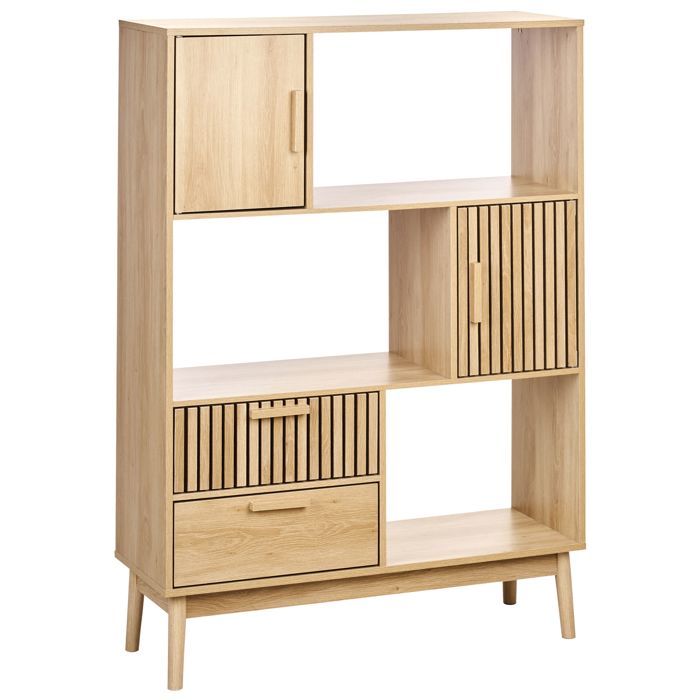 Meuble de rangement LYNWOOD 140 cm Marron clair Meuble de rangement LYNWOOD 140 cm Marron clair