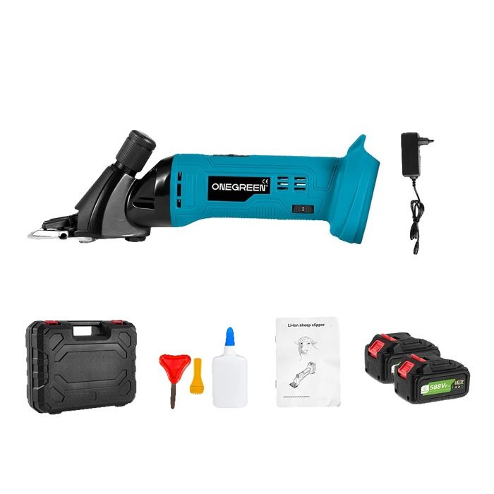 Comparer les prix de Tondeuse à moutons électrique 6 vitesses fonctionnement sans fil 2 Batterie Prise EU