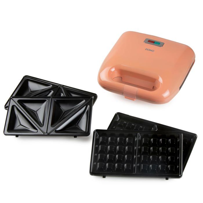 Appareil à croque monsieur Gaufrier Snack Party DOMO DO1106C - vue 2