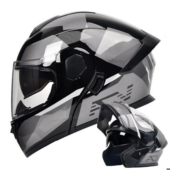 Casque Quatre Saisons Confortable Noir  Casque De Moto Hommes Femmes Ouverts Ouverts Demi Helmet Adultes 1042920