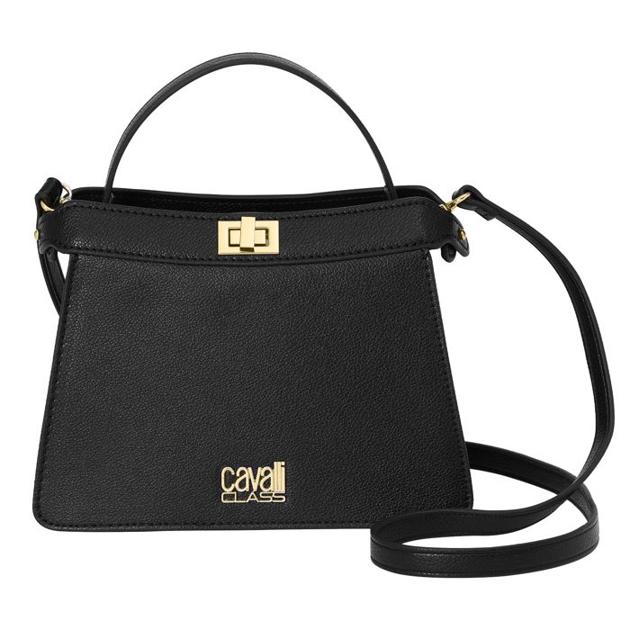 Sac à main pour femme avec fermeture rotative CCHB0208-Le noir Sac à main pour femme avec fermeture rotative CCHB0208-Le noir
