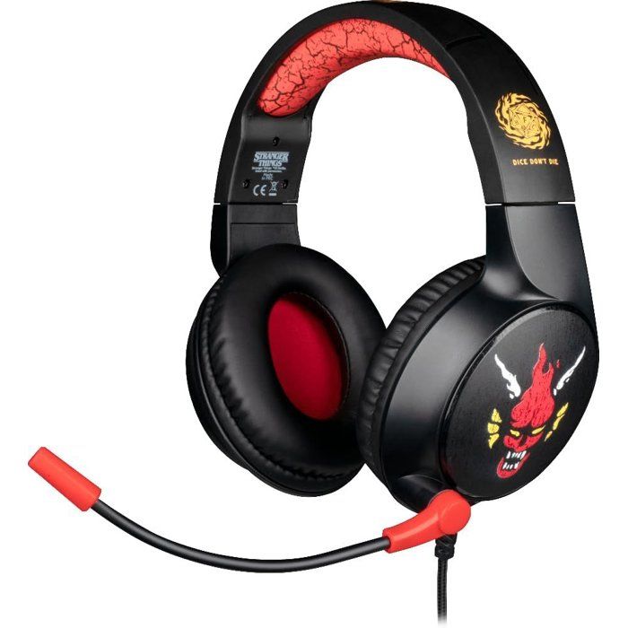 Casque Gaming Konix – Circum-aural, Micro, PC/PS5/Xbox, Stranger Things - vue 4