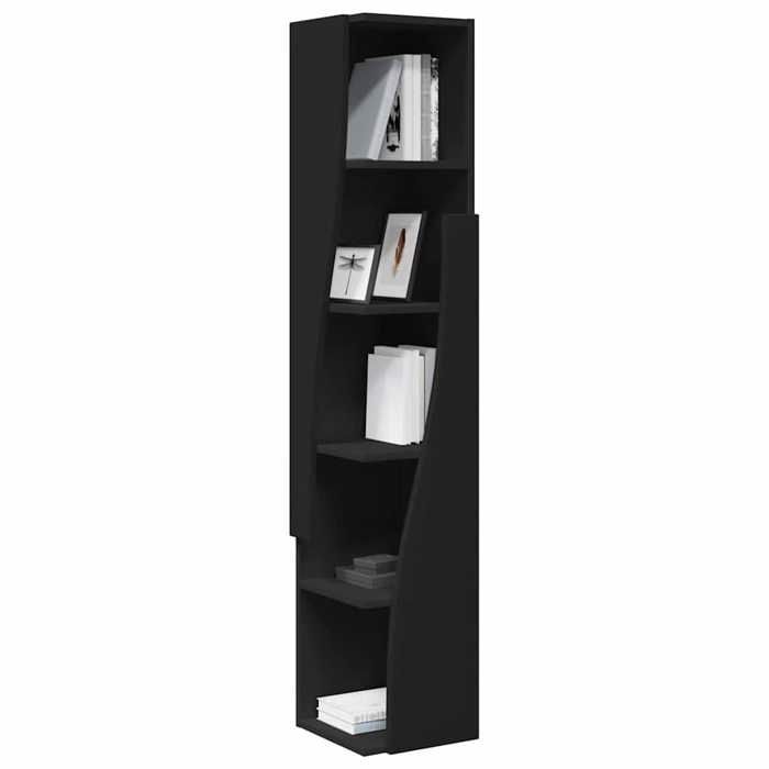 Promo printemps Meuble dangle Pour salon - Cabinet de Rangement/Caisson de salon - Noir 275x27x140cm Bois dingénierie - M535718