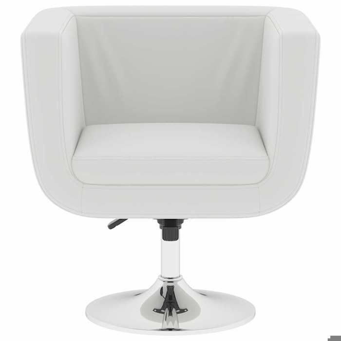Best2026@Similicuir Fauteuil Relax SHIELDPRO® - Siège maximal: 110 kg - Tabouret de bar Blanc - pour salon6166