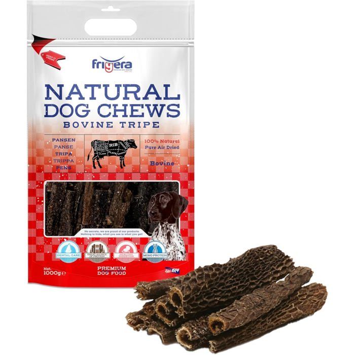 Frigera Panse 1000g – Bœuf Friandises Naturelles et Riches en protéines pour Chiens sans Gluten ni céréales Frigera Panse 1000g – Bœuf Friandises Naturelles et Riches en protéines pour Chiens sans Gluten ni céréales