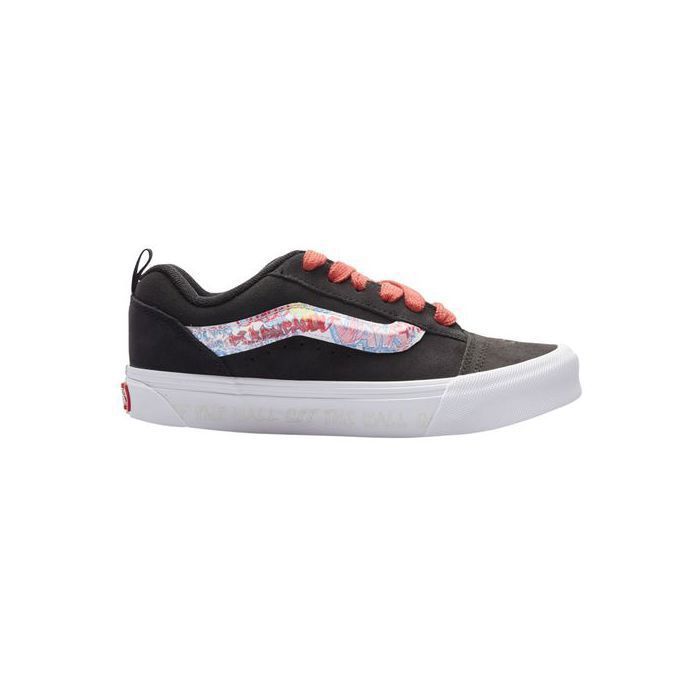 Baskets Vans Knu Skool en cuir noir pour femmes