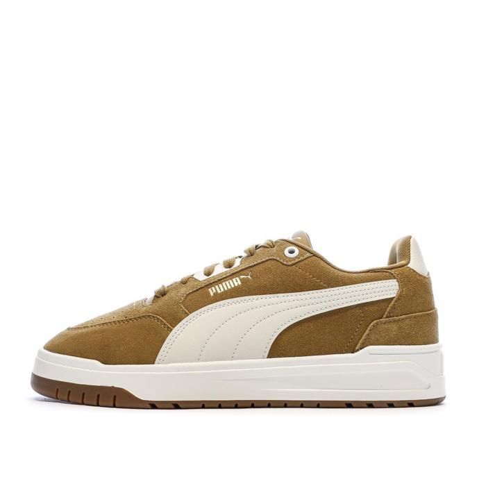 Baskets Marrons/Blanches Homme Puma Shuffle Downtown Baskets Marrons/Blanches Homme Puma Shuffle Downtown