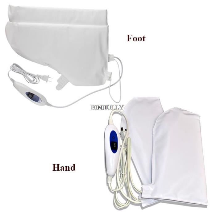 Main Pied MitainesMitaine électrique thérapeutique à la cire pour les mains et les pieds, pour