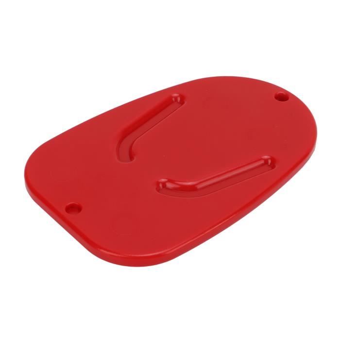 Tapis De Béquille Moto – Support Latéral Antidérapant – Aluminium – Diamètre 5.1 Cm – NEUF
