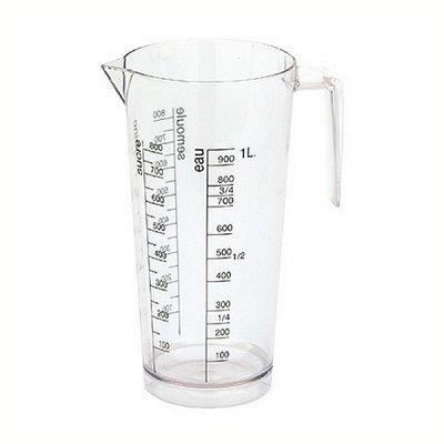 Pot Doseur Gradue 1 Litre Plastique Transparent Achat Vente Doseur Mesureur Pot Doseur Gradue 1 Litre P Cdiscount