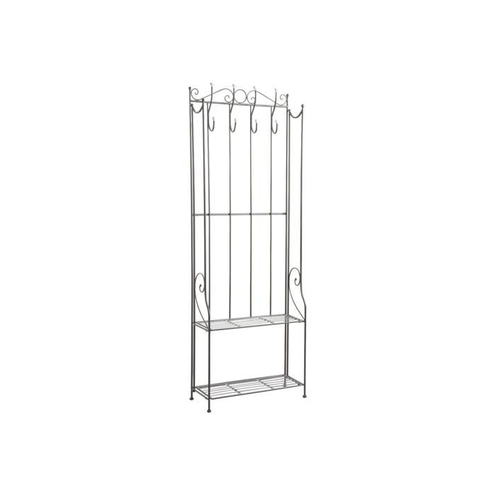 Etagère porte-manteaux en métal Etagère porte-manteaux en métal