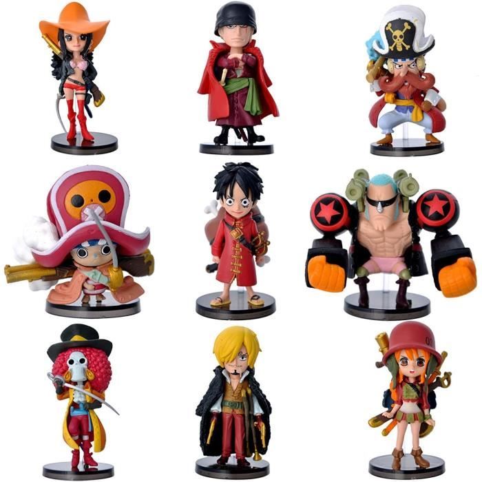 9 Pcs Set Figurine One Piece Personnage Figurine Luffy Sanji Roronoa Zoro Nami Robin Chopper Franky Brook Set De Petites Figuri 359 Cdiscount Jeux Jouets